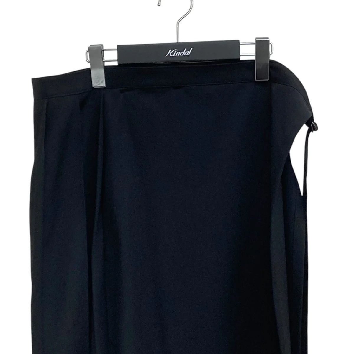 Yohji Yamamoto Pour Homme wool gabardine pleated skirt pants HX-S07-100 Size US 35 - 3 Thumbnail