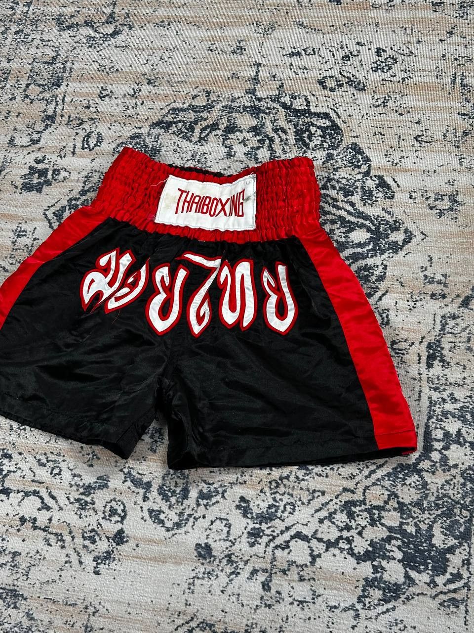 Japanese Brand × Vintage Vintage Muay Thai Shorts Fighting Size US 32 / EU 48 - 2 Thumbnail