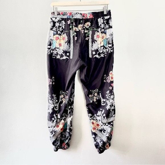 Johnny Was Vintage Johnny Was Cargo Joggers Drawstring Floral Pants Bla Size 28" / US 6 / IT 42 - 9 Thumbnail
