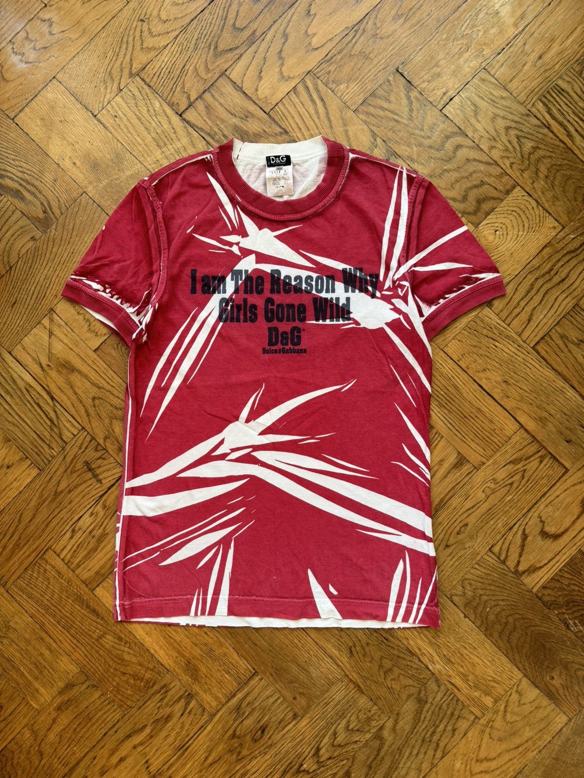 Dolce & Gabbana × Vintage Dolce & Gabbana Vintage I Am The Reason Why Girls Gone Wild Size US M / EU 48-50 / 2 - 2 Thumbnail