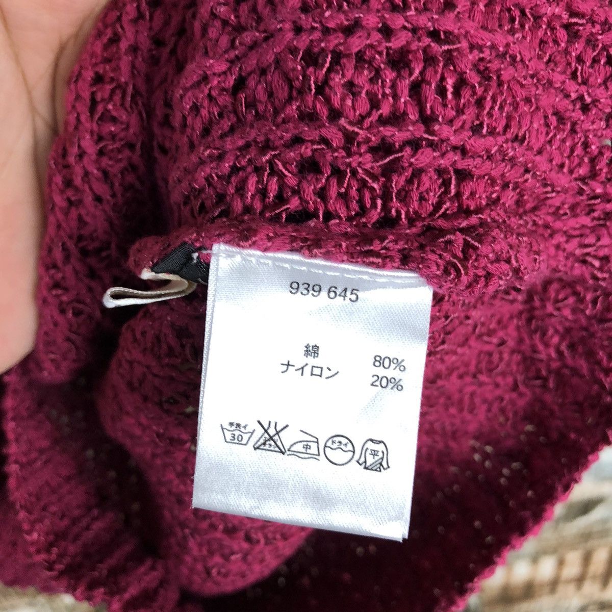 Homespun Knitwear × Japanese Brand Japanese Brand Pink Knitwear #A1266 Size S / US 4 / IT 40 - 10 Thumbnail