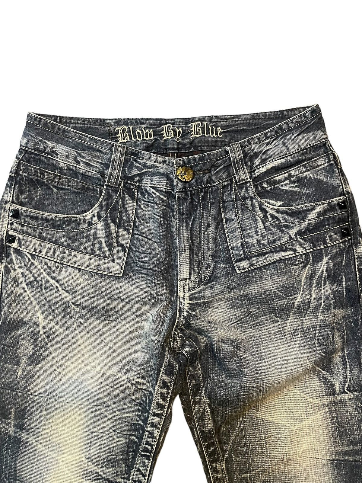 Japanese Brand Flare Jeans Blow By Blue Bootcut Size US 32 / EU 48 - 3 Thumbnail