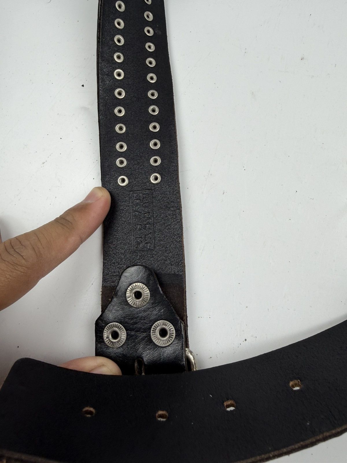 LOWRYS FARM lowrys farm studded leather belt tc53 Size ONE SIZE - 8 Thumbnail