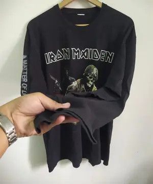 Band Tees Vintage 2006 Iron Maiden "A Matter of Life and Death" Size US L / EU 52-54 / 3 - 3 Thumbnail