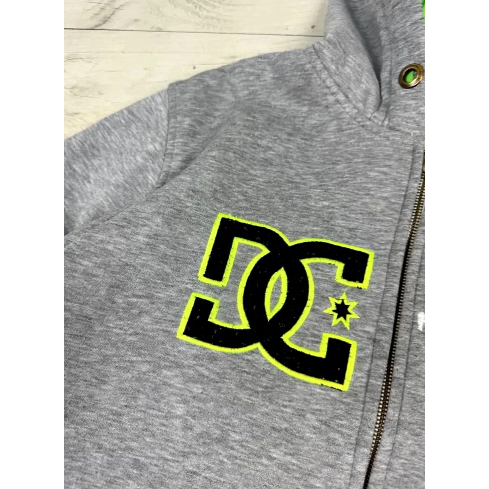 Logo 7 VINTAGE Monster Energy Hoodie DC Monster Energy Big Logo Full Zip Hooded Racing Men XL Gray Shirt Size US XL / EU 56 / 4 - 7 Thumbnail