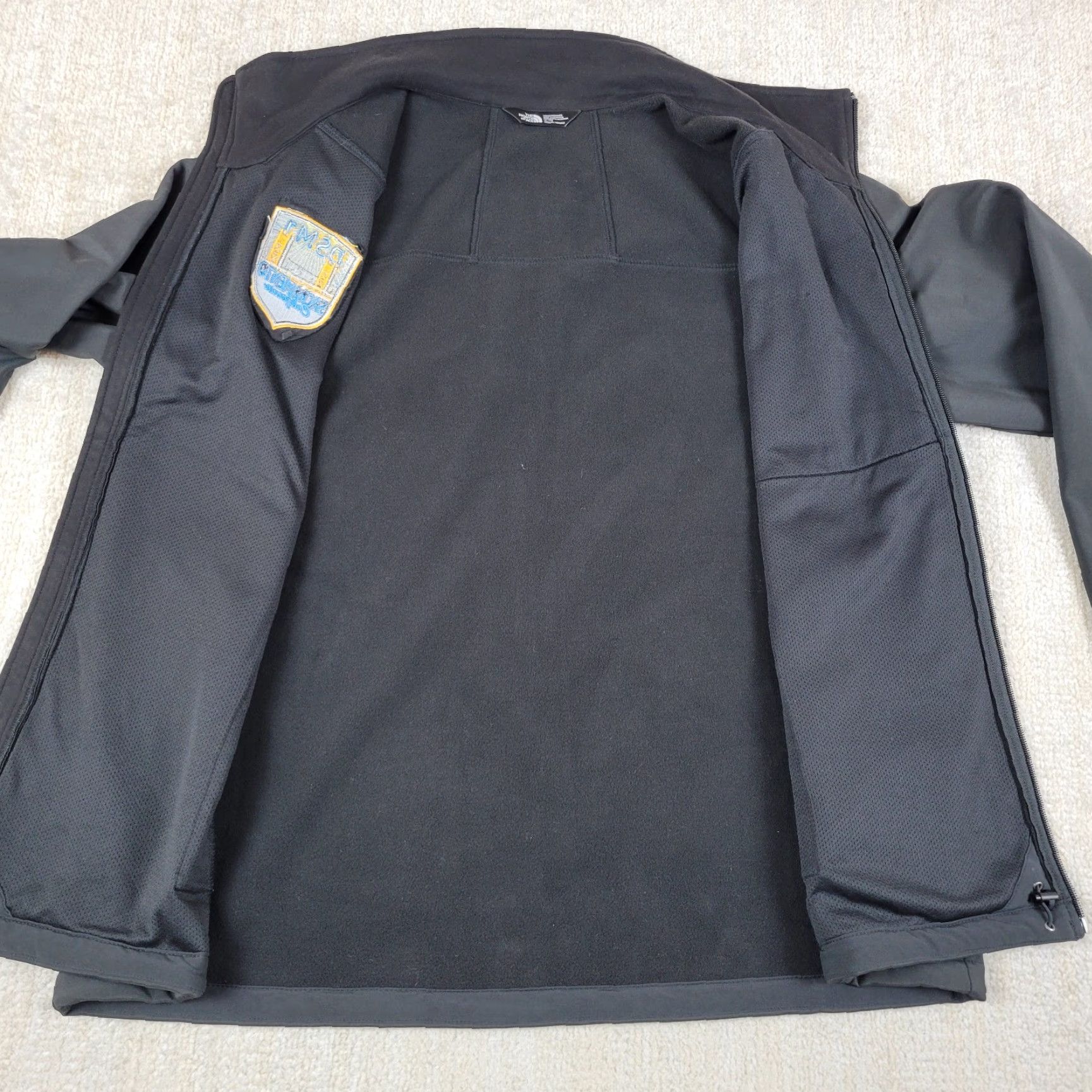 The North Face The North Face Jacket Mens XL Black Full Zip Softshell Windwall Apex Barrier Size US XL / EU 56 / 4 - 3 Thumbnail