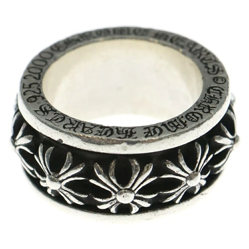 Chrome Hearts OFFER OK 🔥 10.5 CHROME HEARTS RING SPINNER CH X silver Size ONE SIZE - 4 Thumbnail