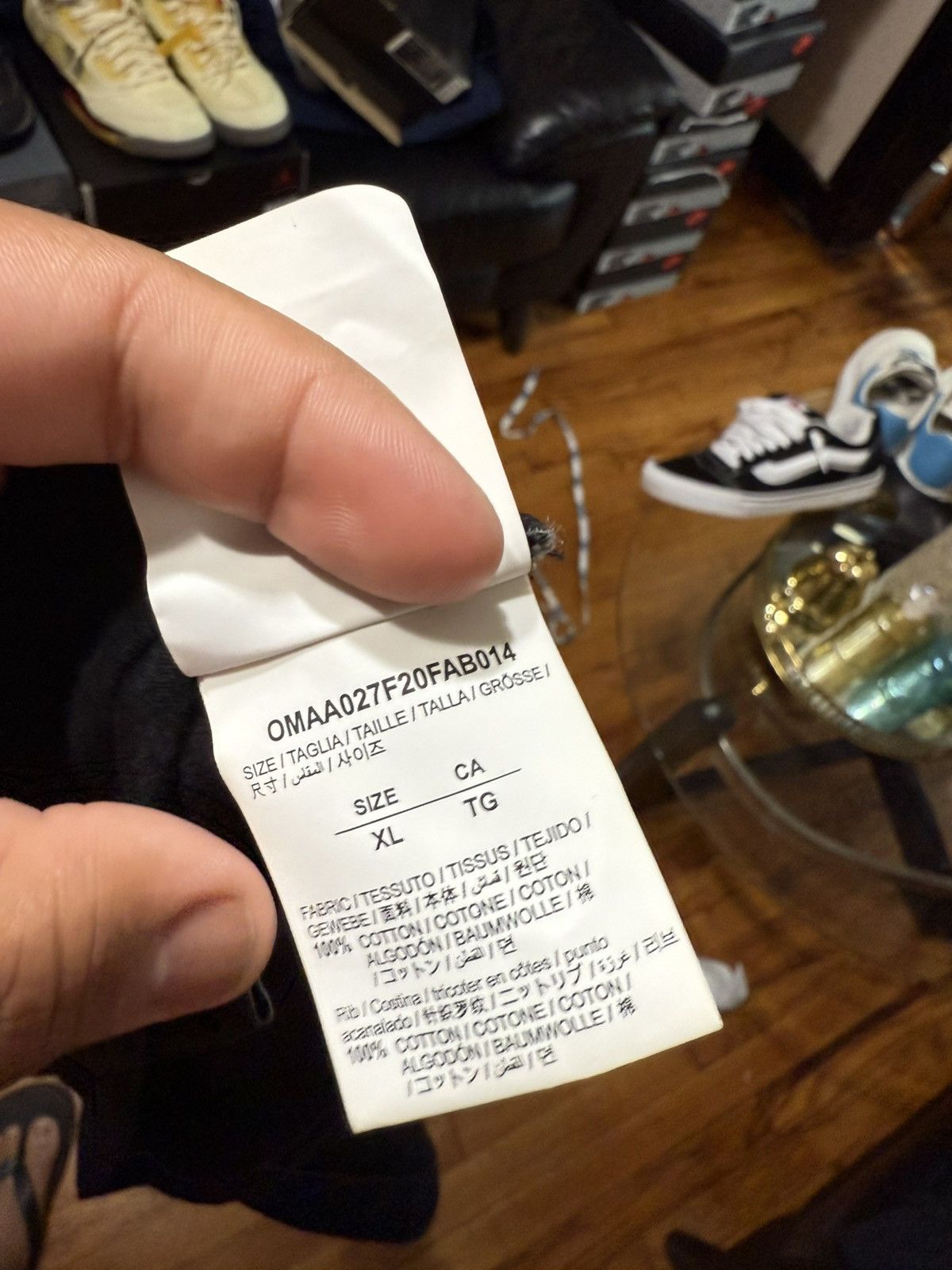 Off-White Off-White Mona Lisa Blur Size XL Size US XL / EU 56 / 4 - 6 Thumbnail