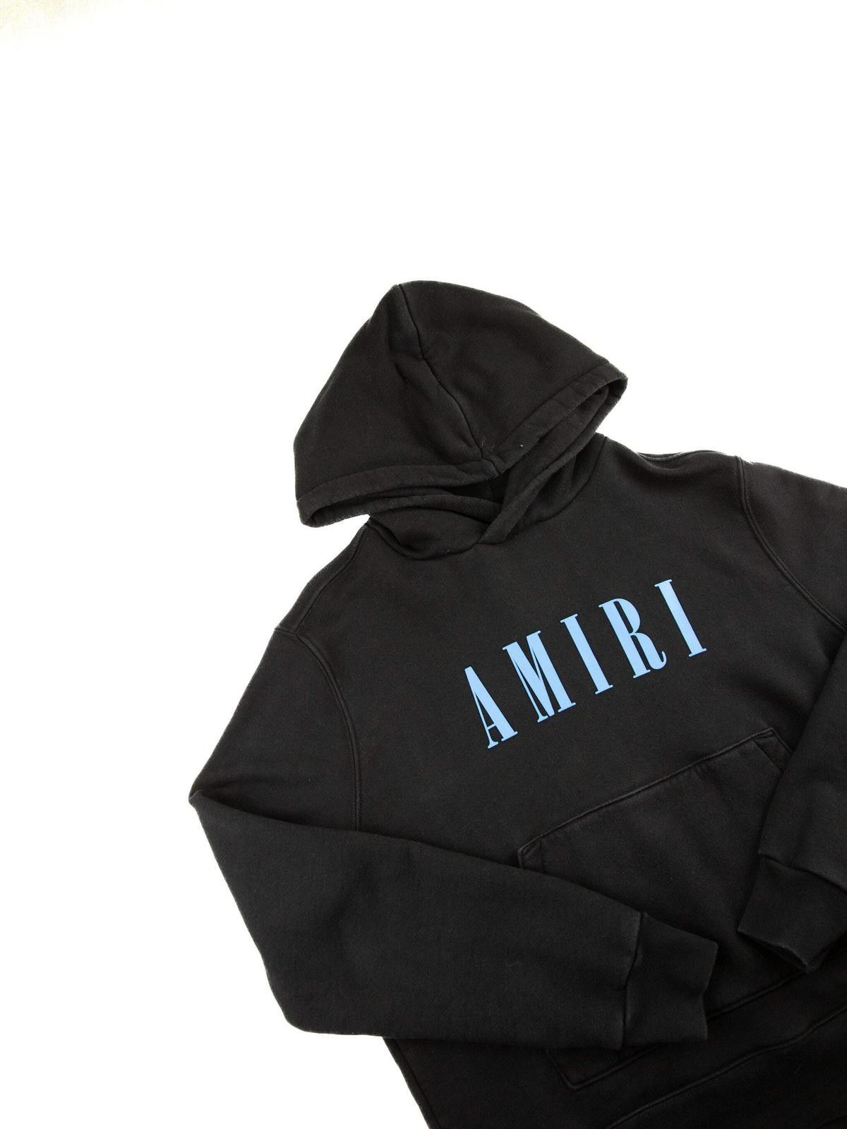 Amiri Amiri Mens Core Logo Black Hoodie Medium Black Size US M / EU 48-50 / 2 - 4 Thumbnail