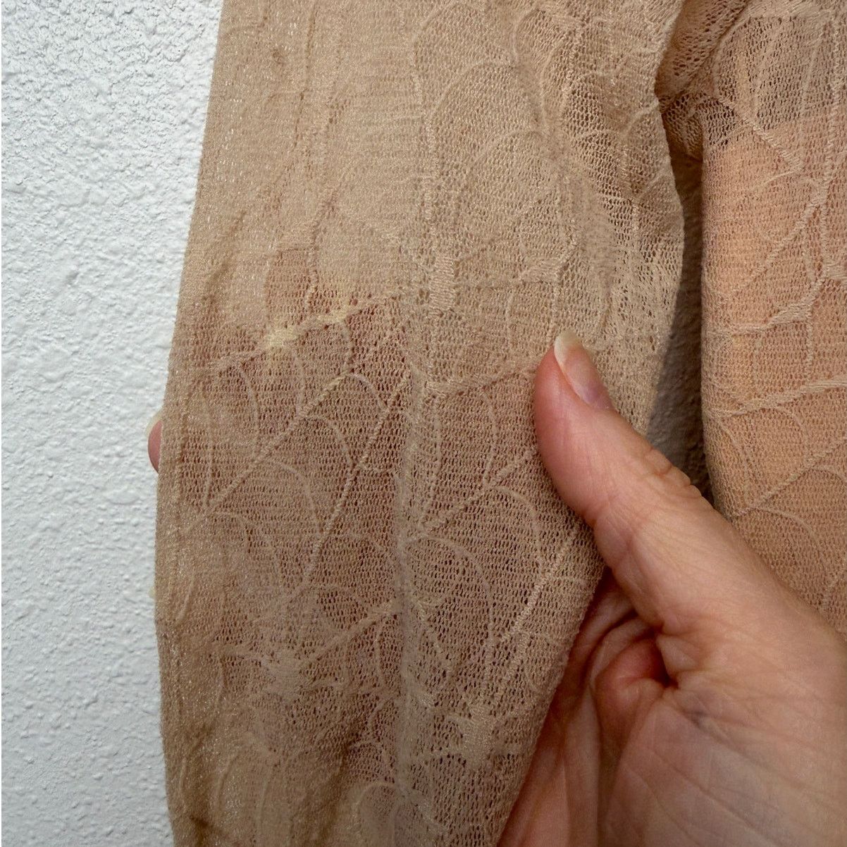 Other Ninivah Khomo Tan Lace Long Sleeve Mini Dress US XS/S Size XS / US 0-2 / IT 36-38 - 15 Thumbnail