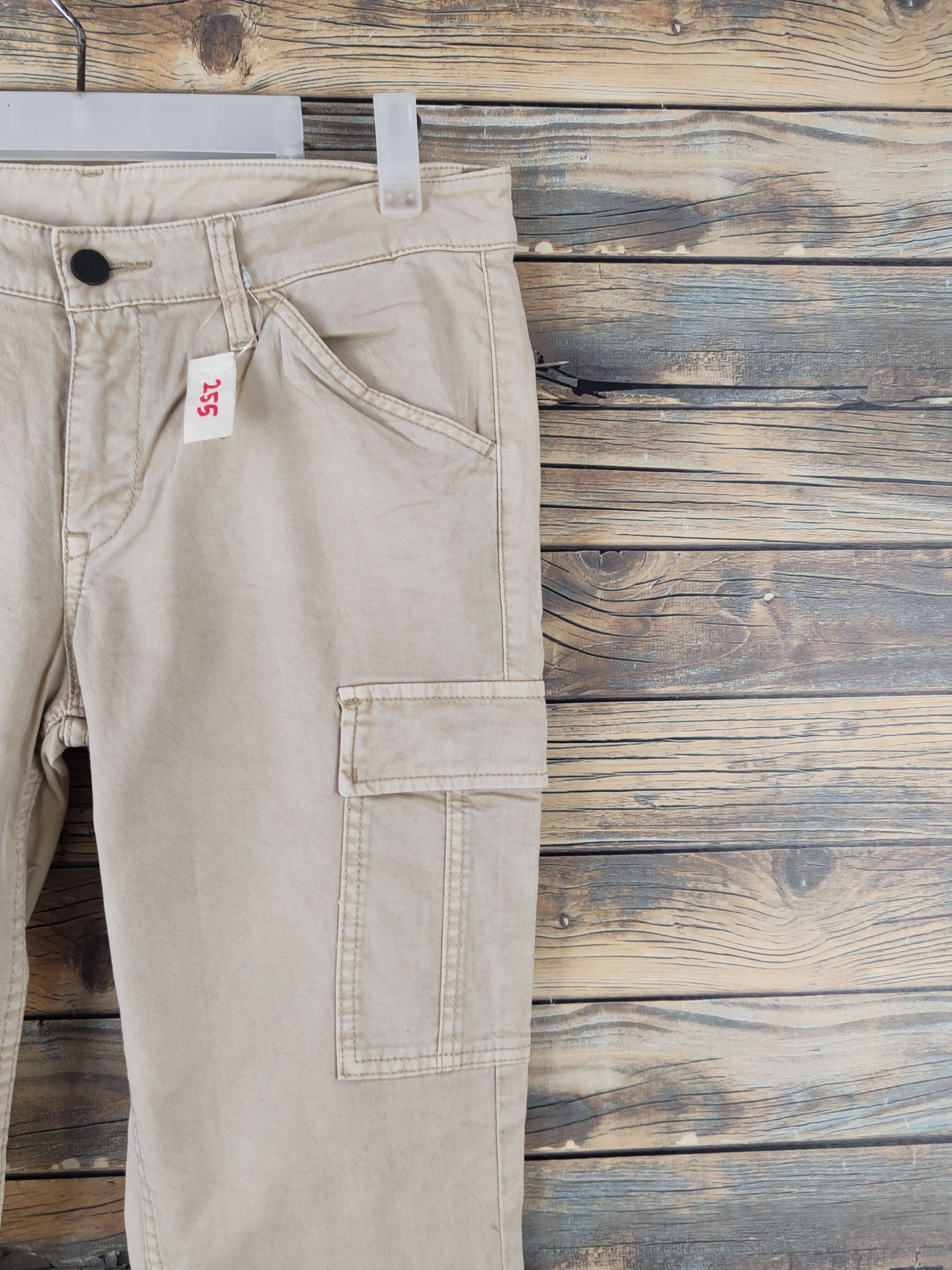 Japanese Brand DL Uniqlo Beige Multipocket Tactical Cargo Pants #255 Size 28" / US 6 / IT 42 - 5 Thumbnail