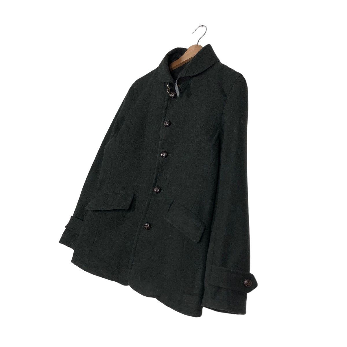Issey Miyake 🔥Vintage Wool Work Jacket Button Nano Base Japan Made Size US M / EU 48-50 / 2 - 2 Thumbnail