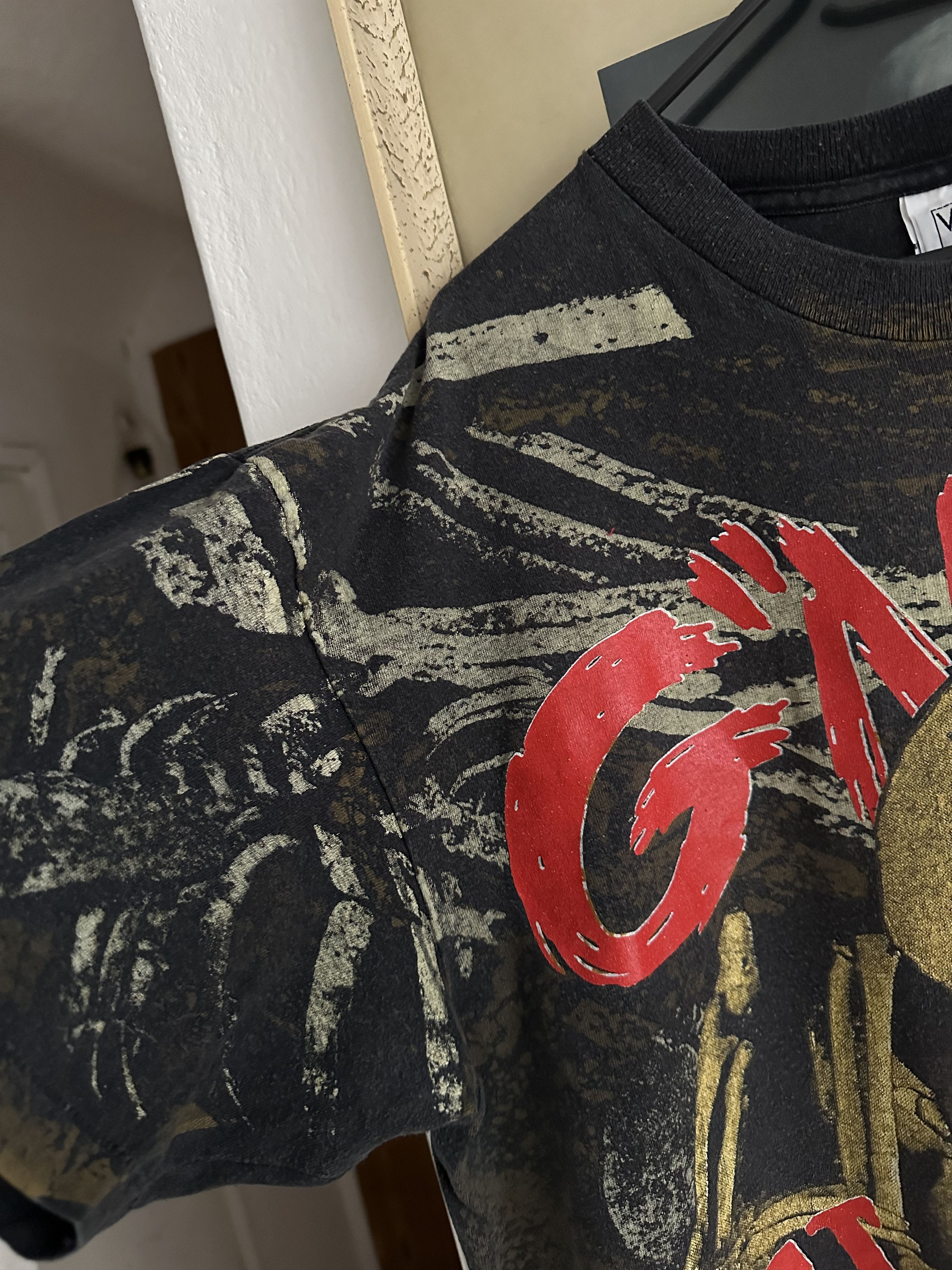 Band Tees × Vintage Vintage 1992 Guns N’ Roses Shirt Dust N’ Bones ALL OVER Tee Size US XL / EU 56 / 4 - 13 Thumbnail