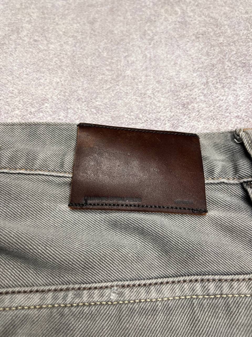 Allsaints × Vintage VINTAGE ALLSAINTS GRAY FLARED AVANTGARDE ARCHIVAL JEANS 36 Size US 36 / EU 52 - 5 Thumbnail