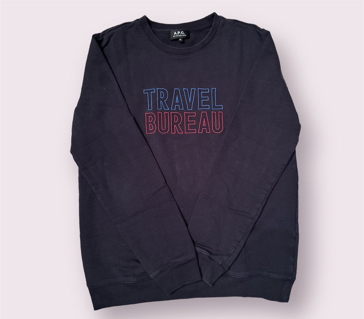 A.P.C. A.P.C. “Travel Bureau” Crewneck Sweatshirt Size US XL / EU 56 / 4 - 1 Preview