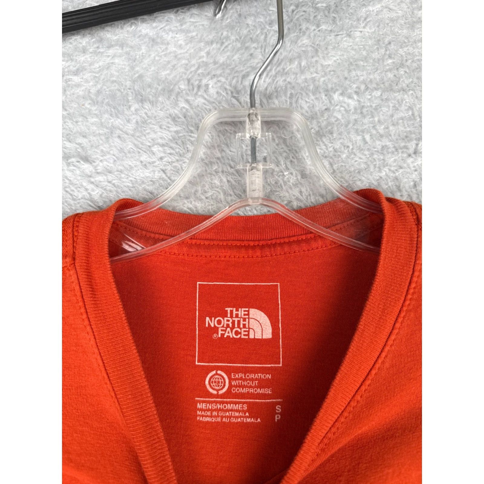 The North Face The North Face Shirt Men Small Petite Red Crew Neck 100% Cotton Short Sleeve Size US S / EU 44-46 / 1 - 7 Thumbnail