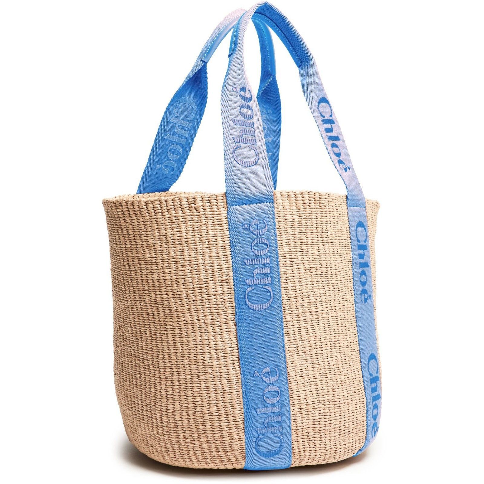 Chloe Chloe Large Basket Tote Ashes Blue Bag New Size ONE SIZE - 2 Thumbnail