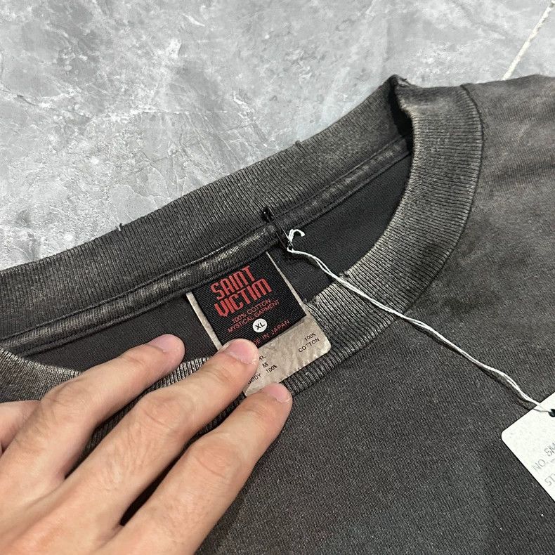Saint Michael Saint Michael Osamu Tezuka co-signed the black sweater Size US XL / EU 56 / 4 - 6 Thumbnail