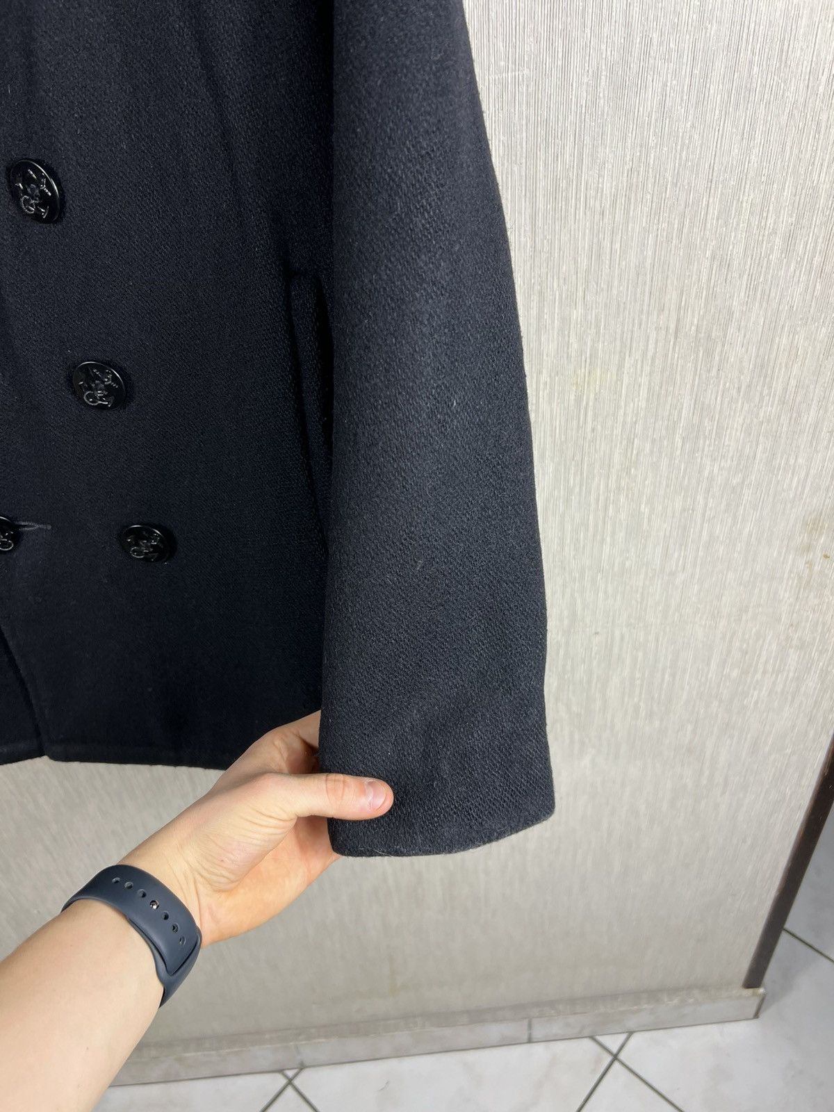 Schott Vintage U.S. 740N Pea Jacket double breasted wool coat retro Size US M / EU 48-50 / 2 - 11 Thumbnail