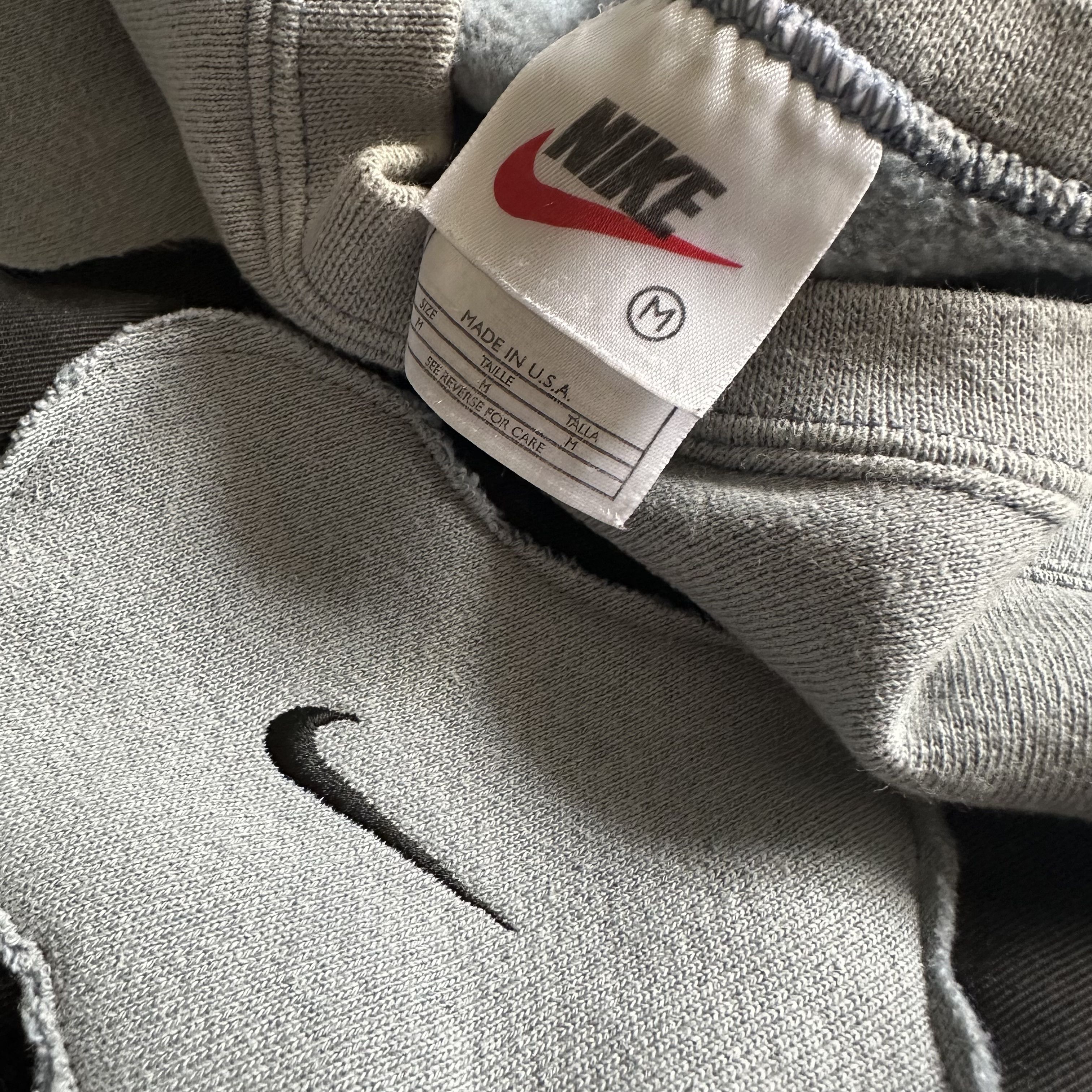 Nike 90s Nike 1of1 Vintage Custom Big Swoosh Logo Boxy Sweatshirt Size US M / EU 48-50 / 2 - 10 Thumbnail