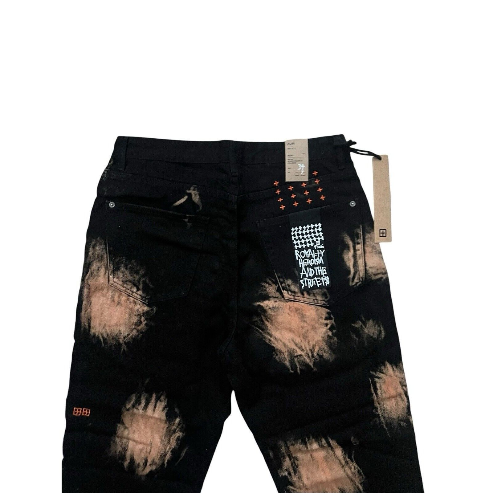 Ksubi Ksubi Jeans Mens Anti K++ Straight Hellfire Black Size 34/32 Size US 34 / EU 50 - 5 Thumbnail