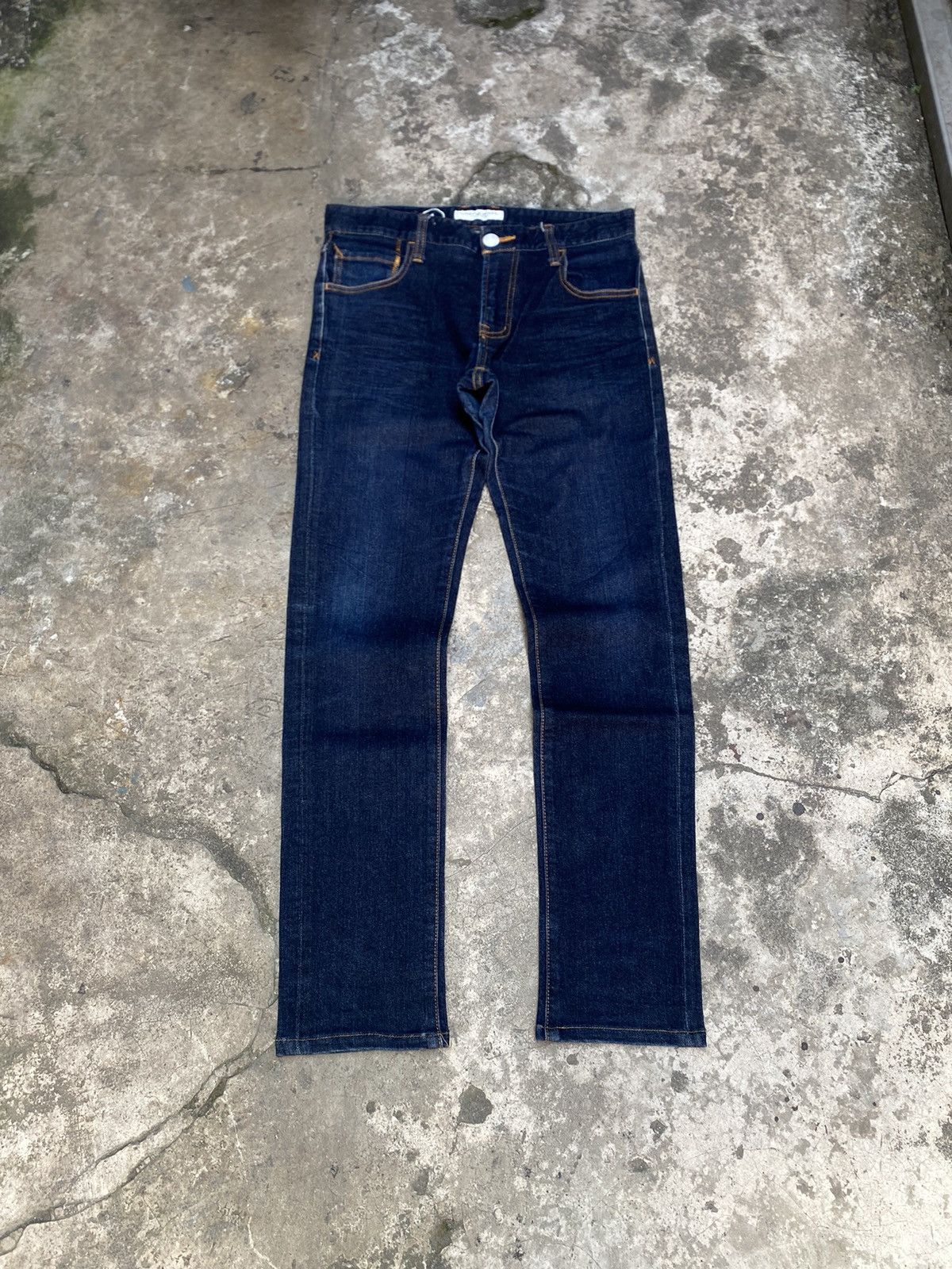 Vanquish Vanquish Tokyo Japan Deep Blue Wash Slim Jeans Size US 30 / EU 46 - 1 Thumbnail