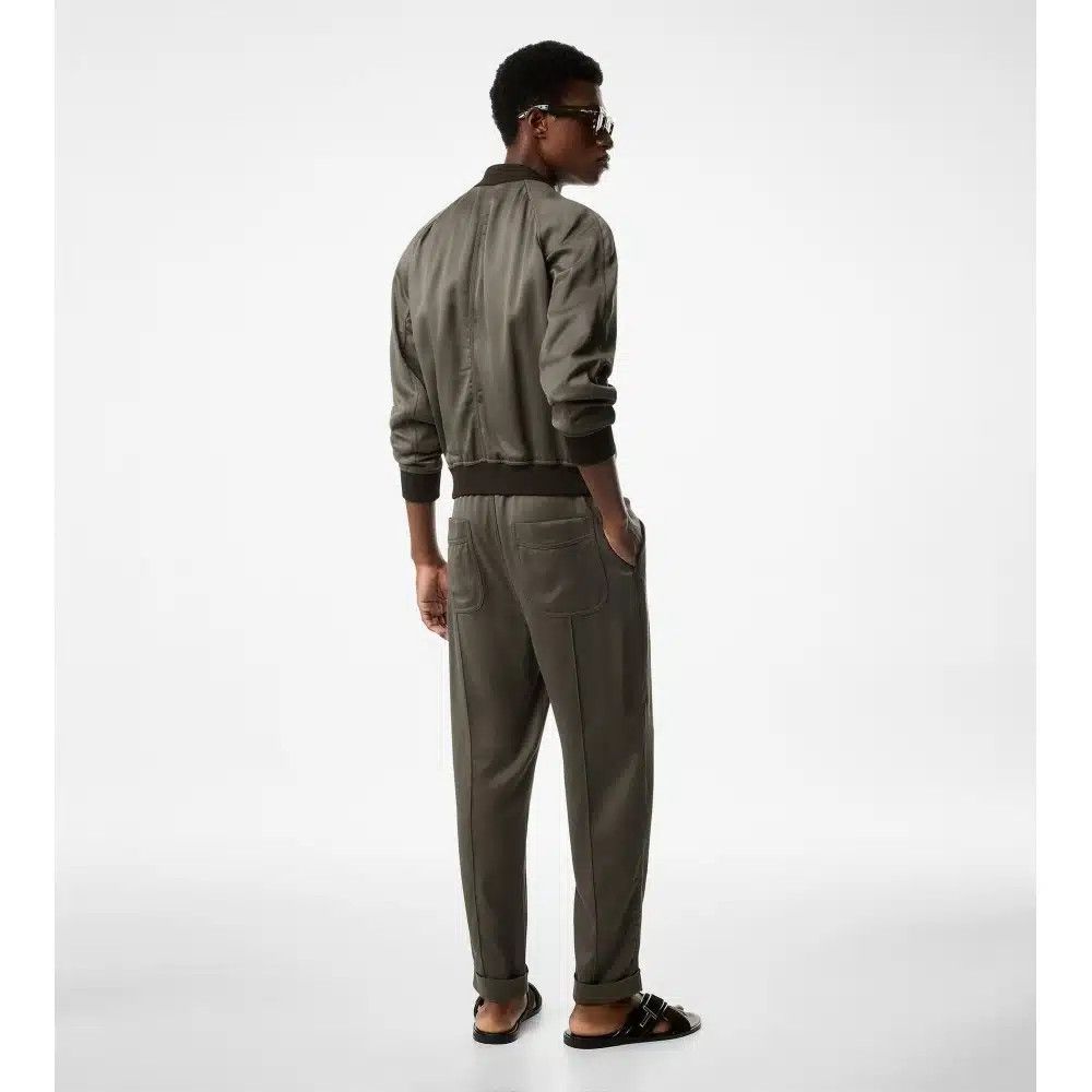Tom Ford o1loc1c0225 SJC004 Sweatpants & Joggers in Khaki Size US 34 / EU 50 - 6 Thumbnail