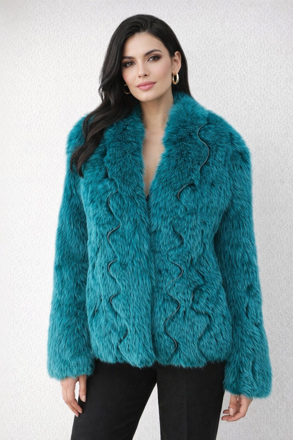Roberto Cavalli Vintage ROBERTO CAVALLI Dyed Arctic Fox Fur Size M / US 6-8 / IT 42-44 - 1 Thumbnail