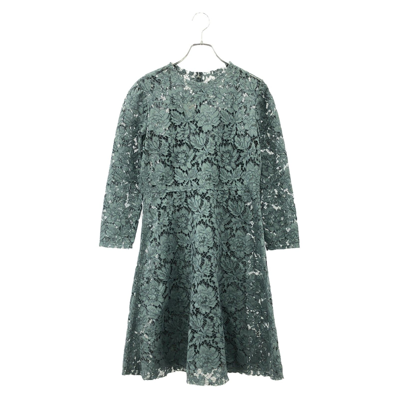 Valentino Valentino Lace Dress (Camisole Included) One Piece Cotton Blue Size ONE SIZE - 1 Thumbnail