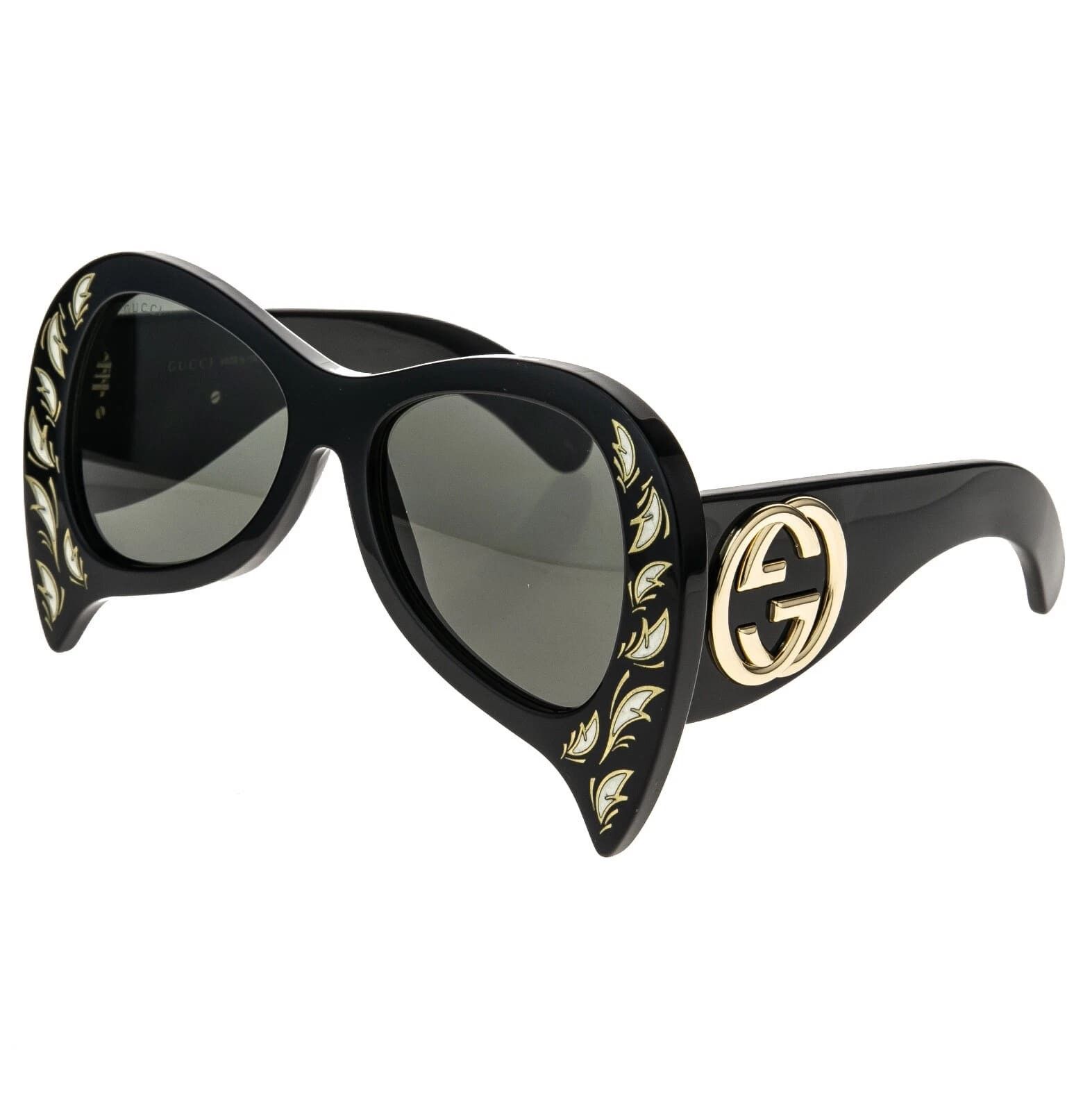 Gucci GUCCI GG0143S HOLLYWOOD FOREVER Mother Of Pearl 0143 002 Size ONE SIZE - 6 Thumbnail