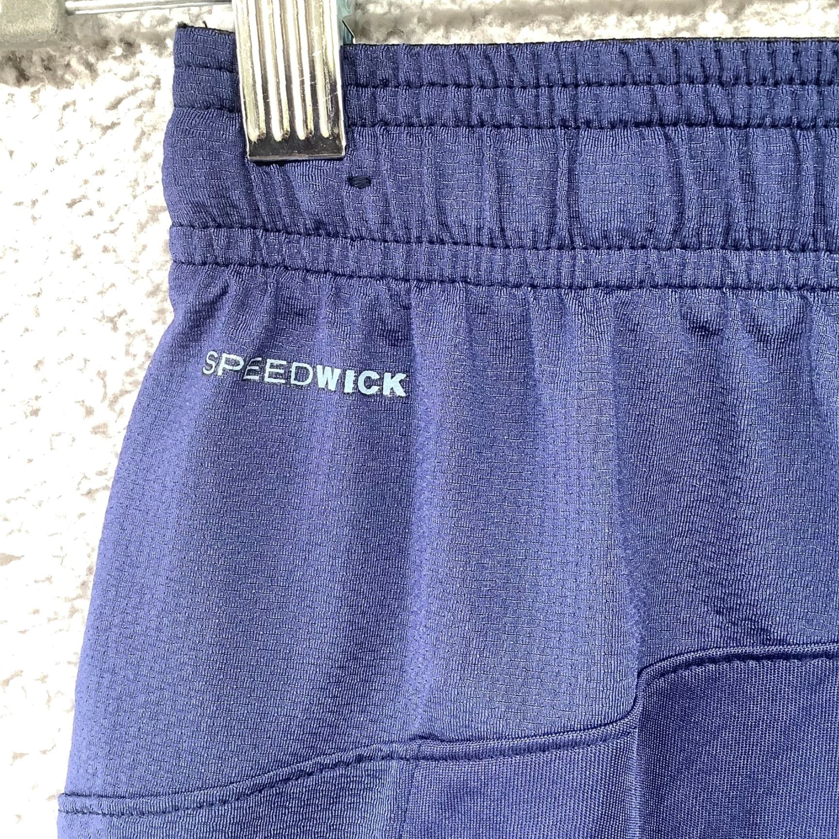 Reebok Reebok Basketball Shorts Mens S Active Blue 9" Inseam Gym Workout Pockets Polyester 100% Regular Fashion Athletic Running Training Size US 29 - 5 Thumbnail