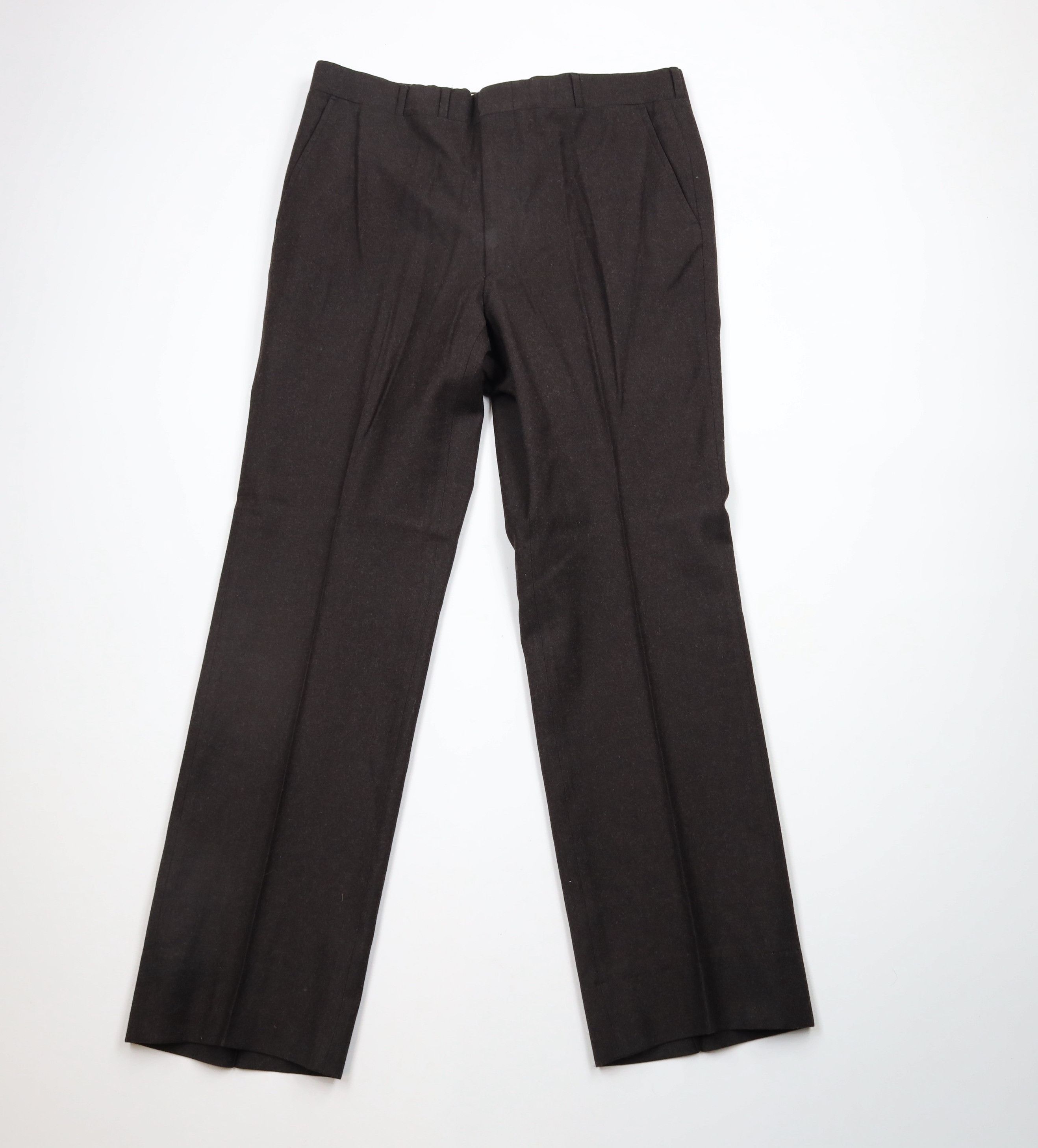 Vintage Vintage 60s 70s Streetwear Wide Leg Chino Pants Brown USA Size US 36 / EU 52 - 1 Thumbnail