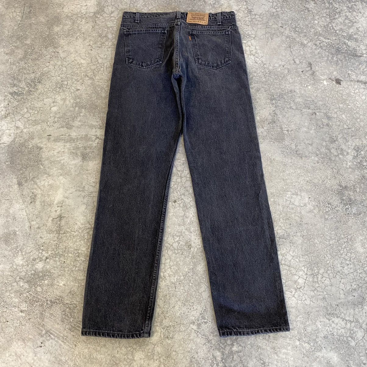 Levi's × Vintage Vintage 90’s Levis 505 Orange Tab Straight Leg Jeans Size US 35 - 12 Thumbnail