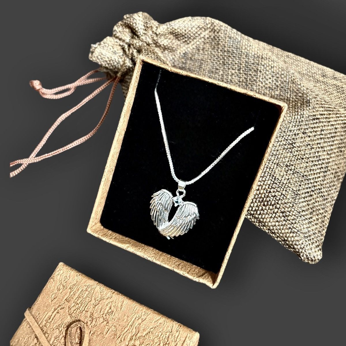 Other 925 Sterling Silver Angel Cubic Zirconia 18” Necklace Size ONE SIZE - 4 Thumbnail