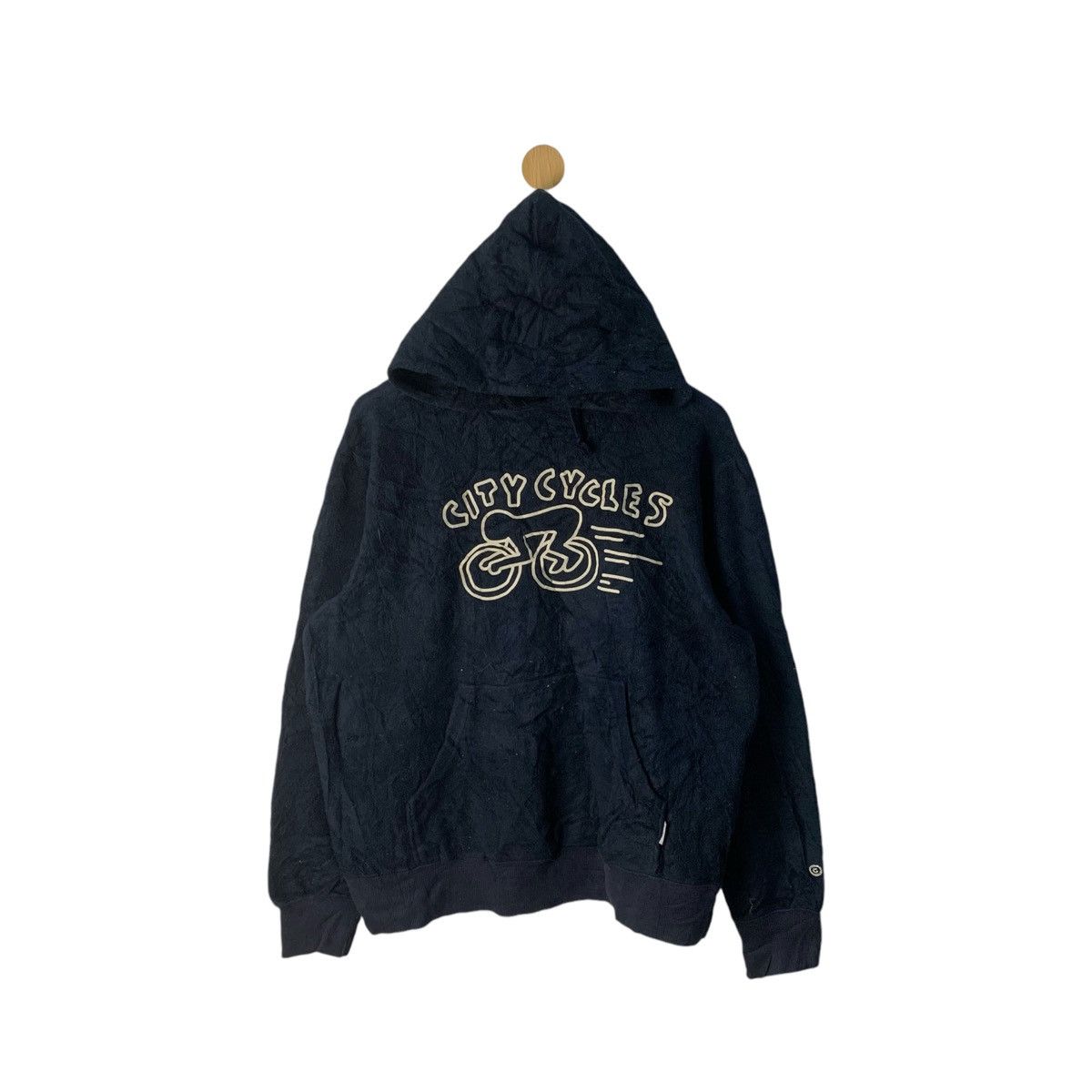 Keith Haring × Vintage Keith Haring Fleece hoodies Sweatshirt Cycles Size US M / EU 48-50 / 2 - 1 Thumbnail