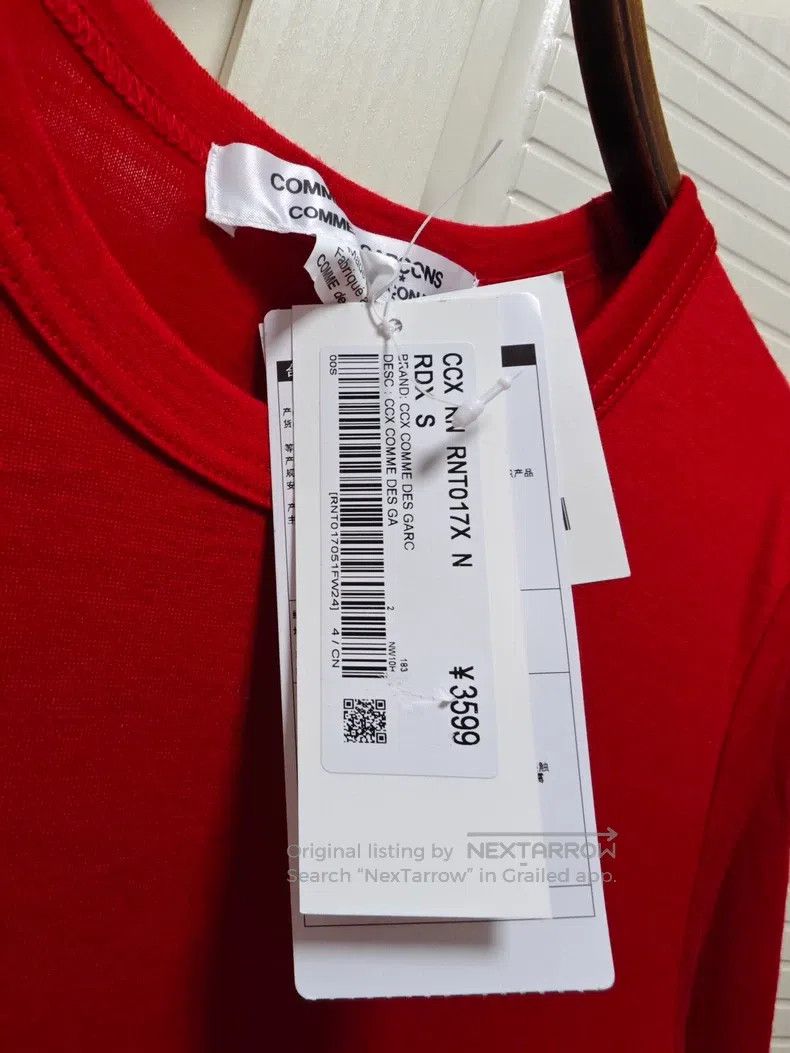 Comme des Garcons Comme Des Garcons Long Sleeve Top with Peplum Hem, Full Wo Size S / US 4 / IT 40 - 7 Thumbnail