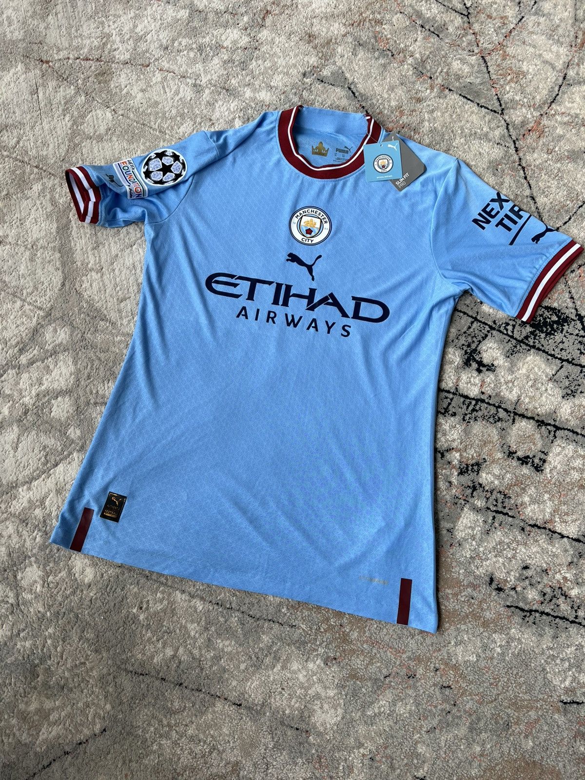 Puma Manchester City Haaland 9 Football Jersey