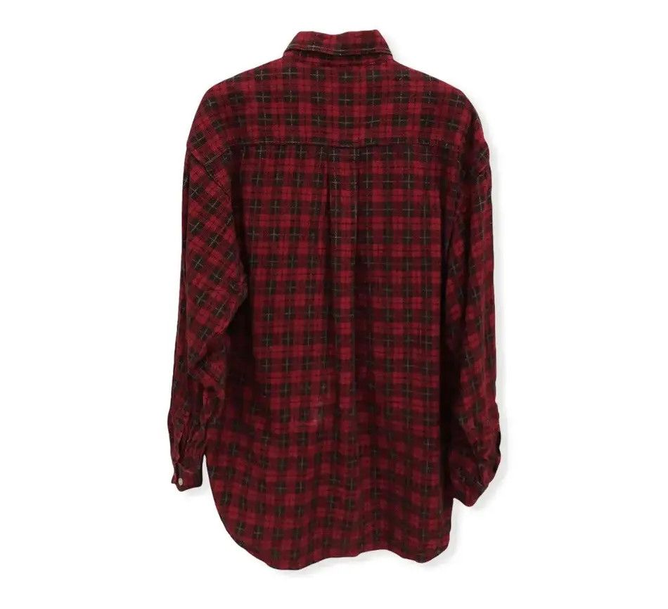 Flannel Vintage Plaid Tartan Flannel Shirt 👕 Size US L / EU 52-54 / 3 - 4 Thumbnail