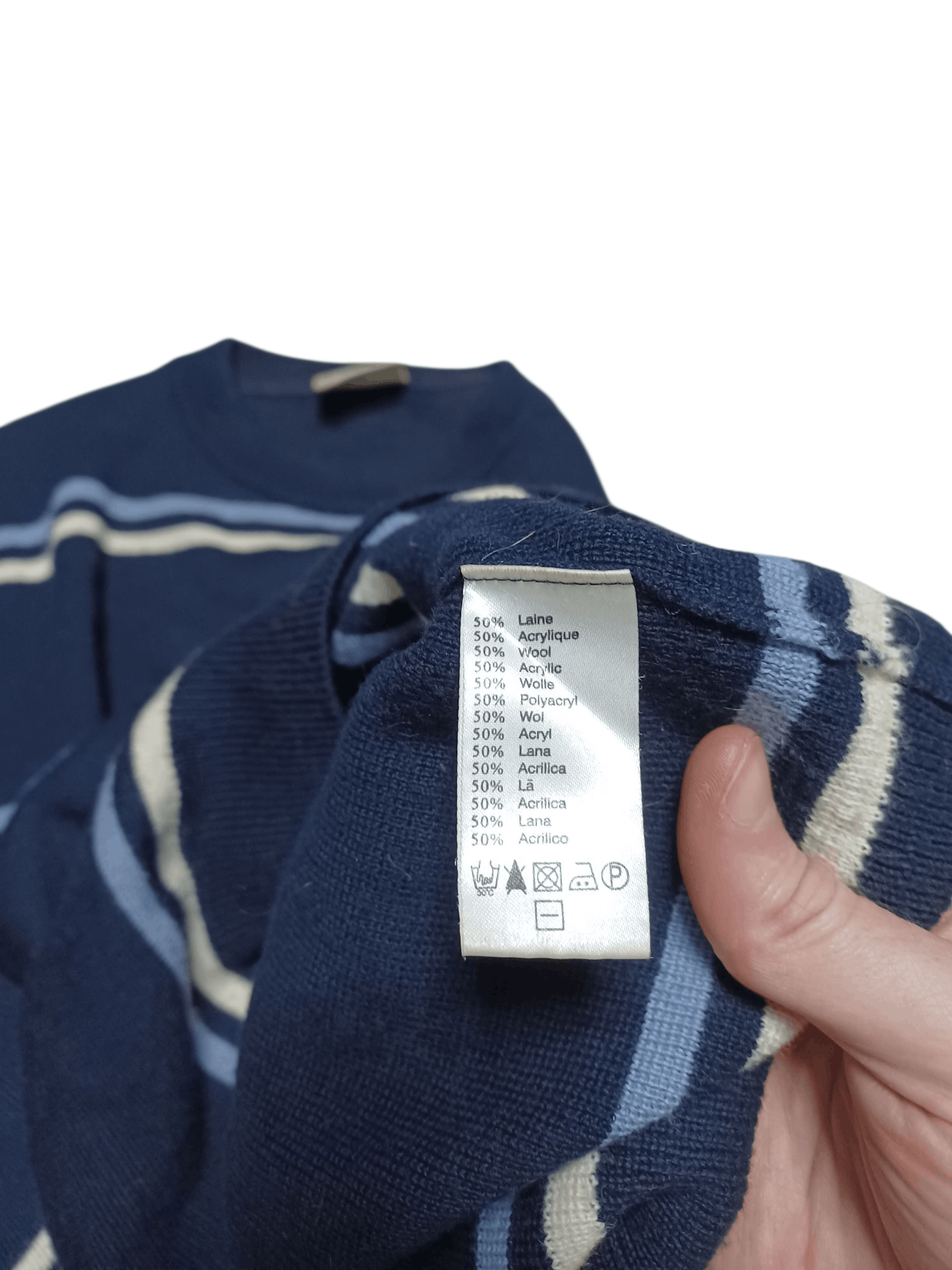 Lacoste LACOSTE VINTAGE LUXURY OLDMONEY WOOL SWEATER Size US L / EU 52-54 / 3 - 5 Thumbnail
