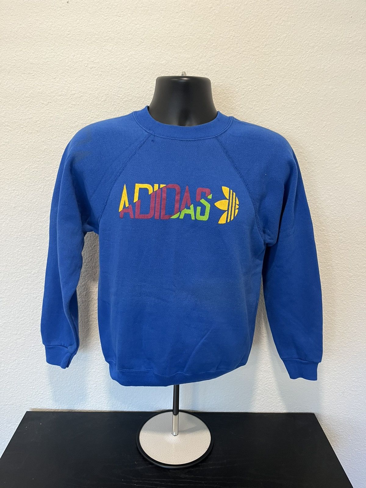Adidas × Vintage Vintage 80s adidas sweatshirt Size XL / US 12-14 / IT 48-50 - 1 Thumbnail
