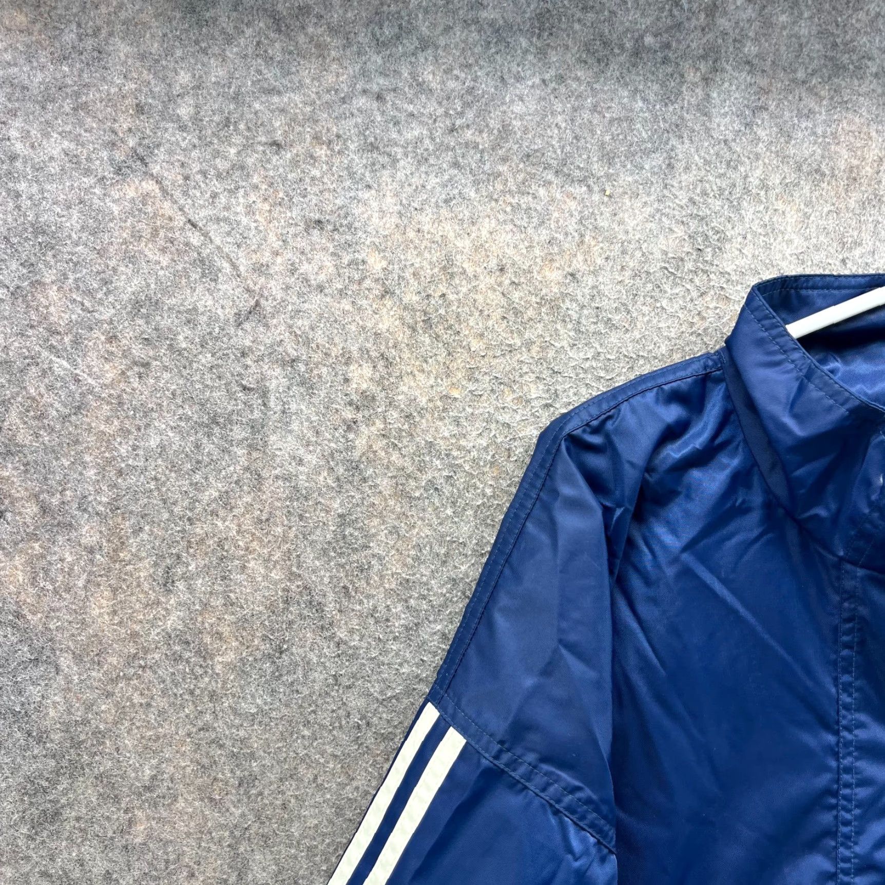 Adidas adidas Jacket Windbreaker Nylon Blue 2XL Mens Zip 1/2 Vintage? No Size US XXL / EU 58 / 5 - 4 Thumbnail