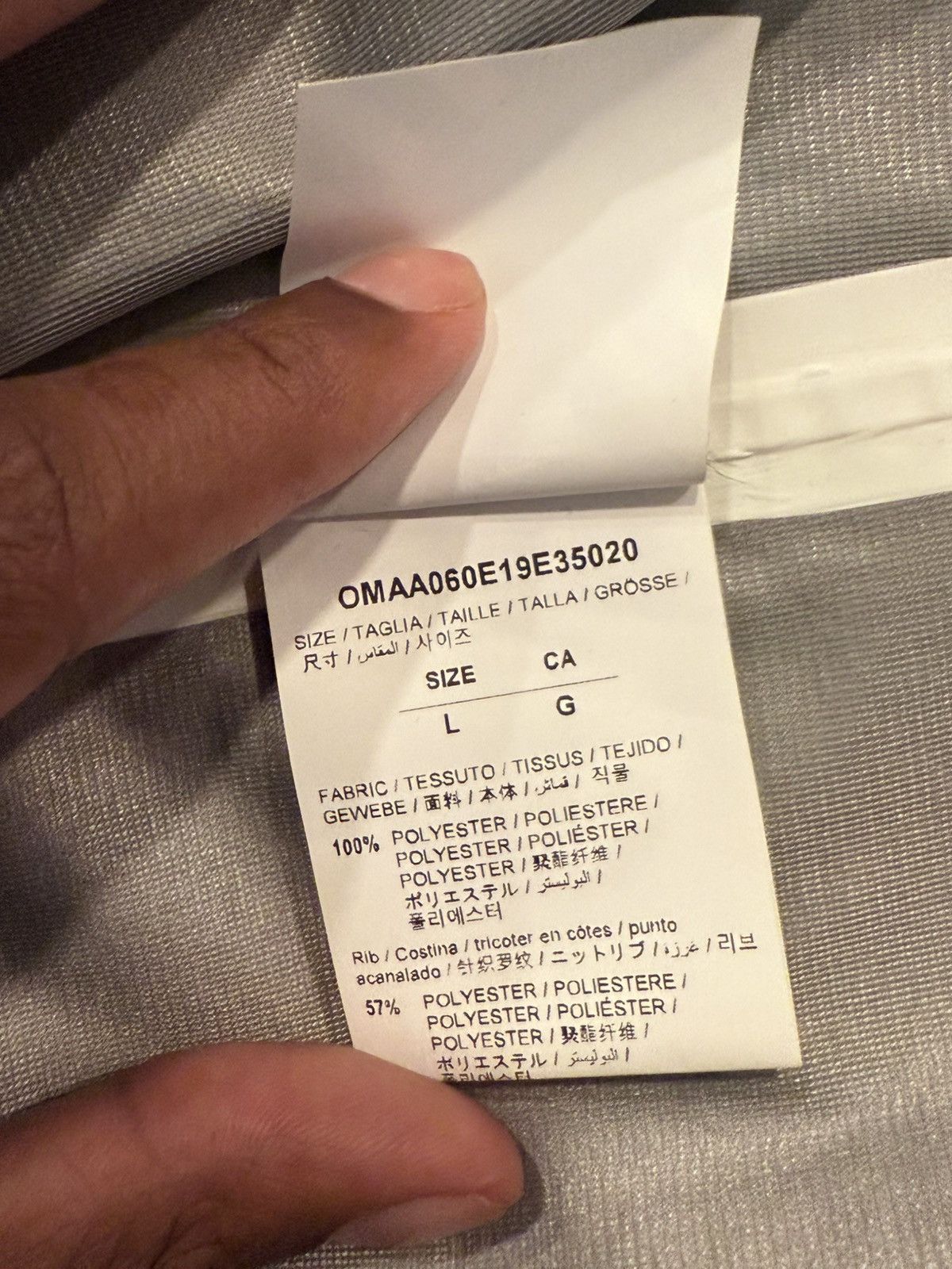 Off-White Rare OFF-WHITE Goretex Graffiti Print Shirt Gore Virgil Ablo Size US L / EU 52-54 / 3 - 11 Thumbnail