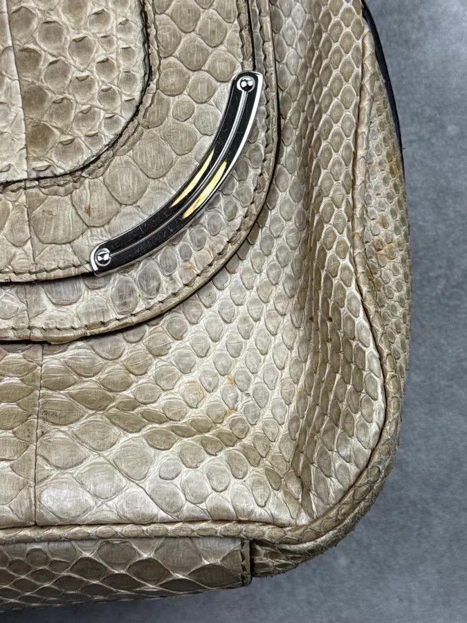 Celine AW2002 Celine Daydream Cream Python Leather Bag by Michael Kors Size ONE SIZE - 11 Thumbnail