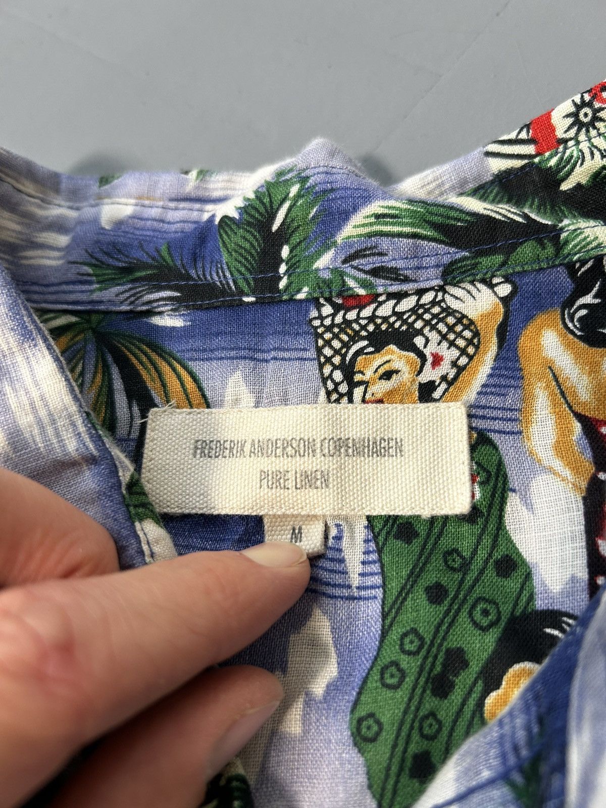 Other Hawaiian shirt Frederik Anderson linen Size US M / EU 48-50 / 2 - 4 Thumbnail