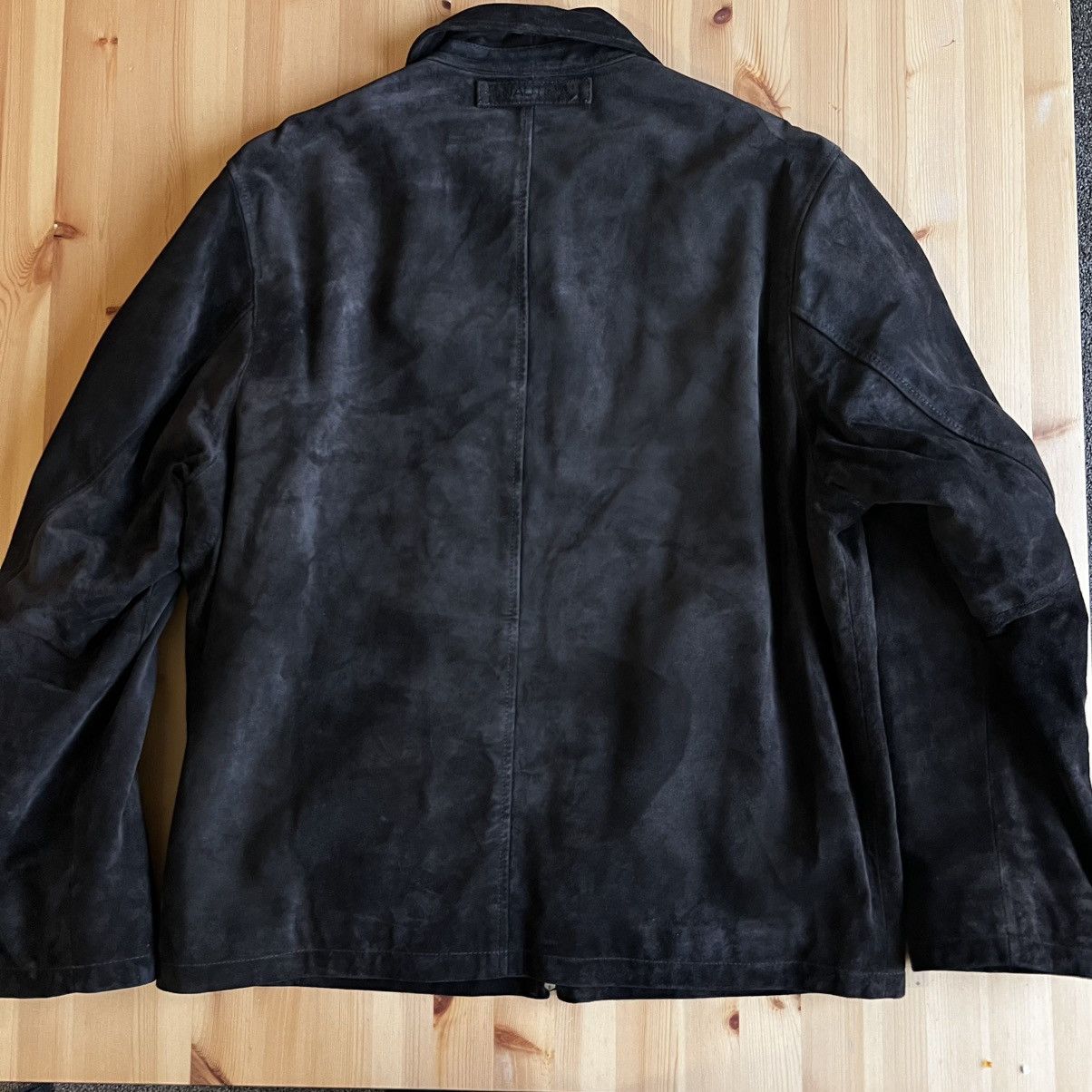Nautica Nautica Genuine Suede Leather Jacket Wool Blend Lining Size US M / EU 48-50 / 2 - 2 Thumbnail