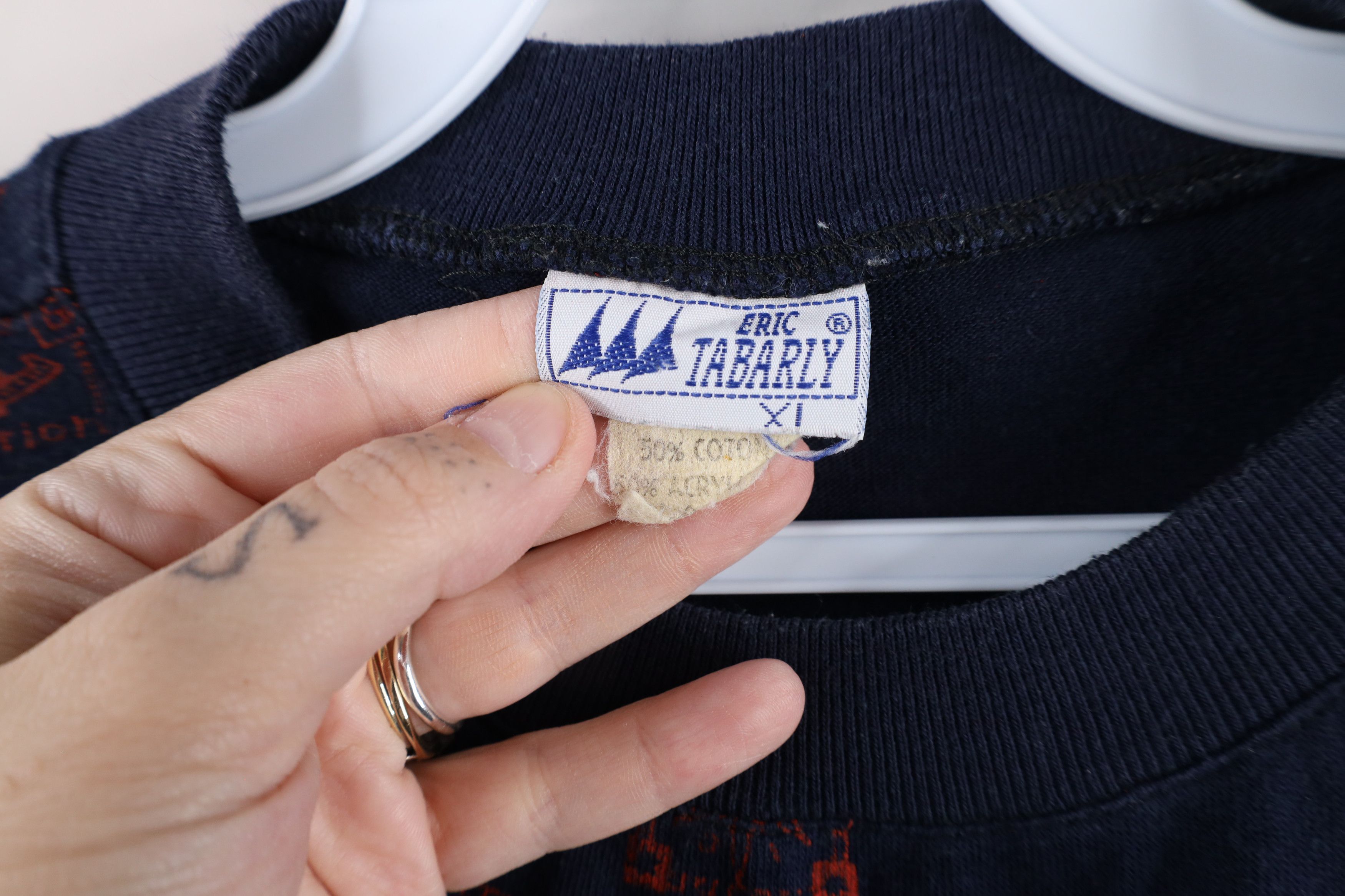 Vintage Vintage 90s Eric Tabarly Sailing All Over Print T-Shirt Size US XL / EU 56 / 4 - 6 Thumbnail