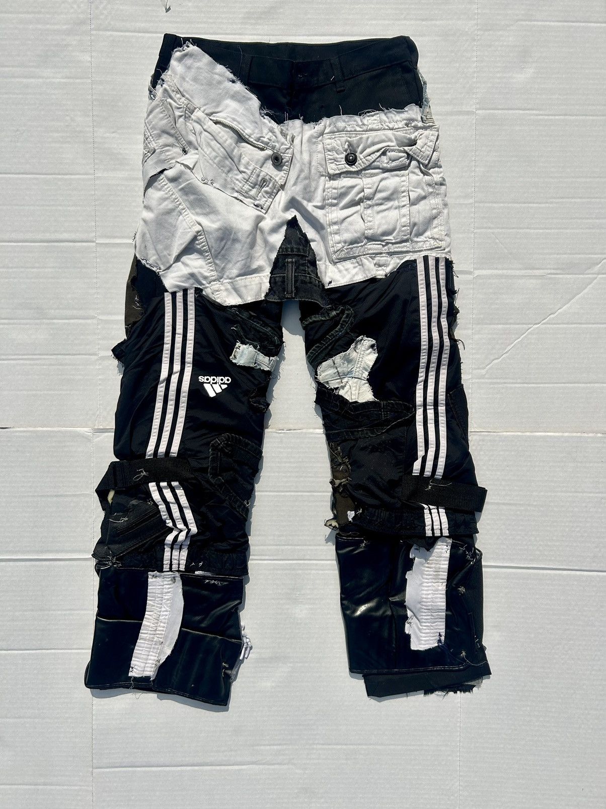 Other Panda Pants w/ Adidas Stripes Size US 31 - 1 Thumbnail