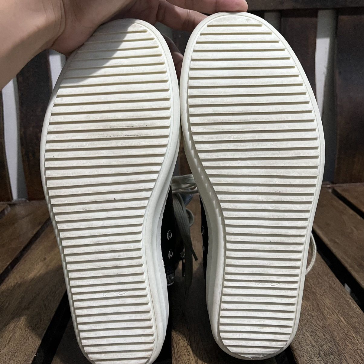 Rick Owens Rick Owens leather ramones sneaker Size US 12 / EU 45 - 14 Thumbnail