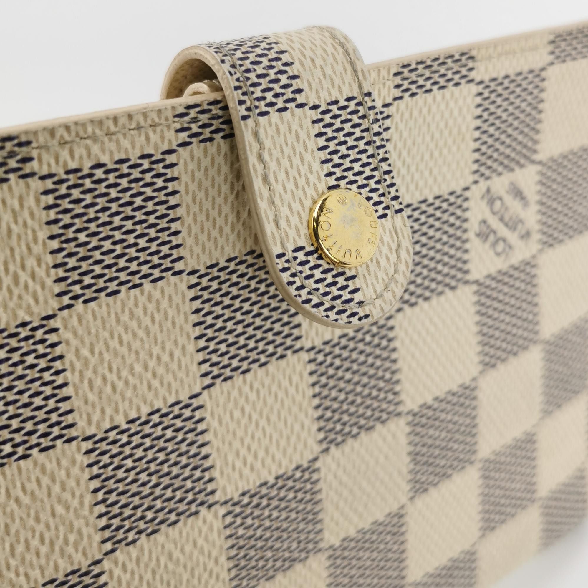 Louis Vuitton Louis Vuitton (LV) Checkerboard Notebook Cover Small Leathe Size ONE SIZE - 1 Thumbnail