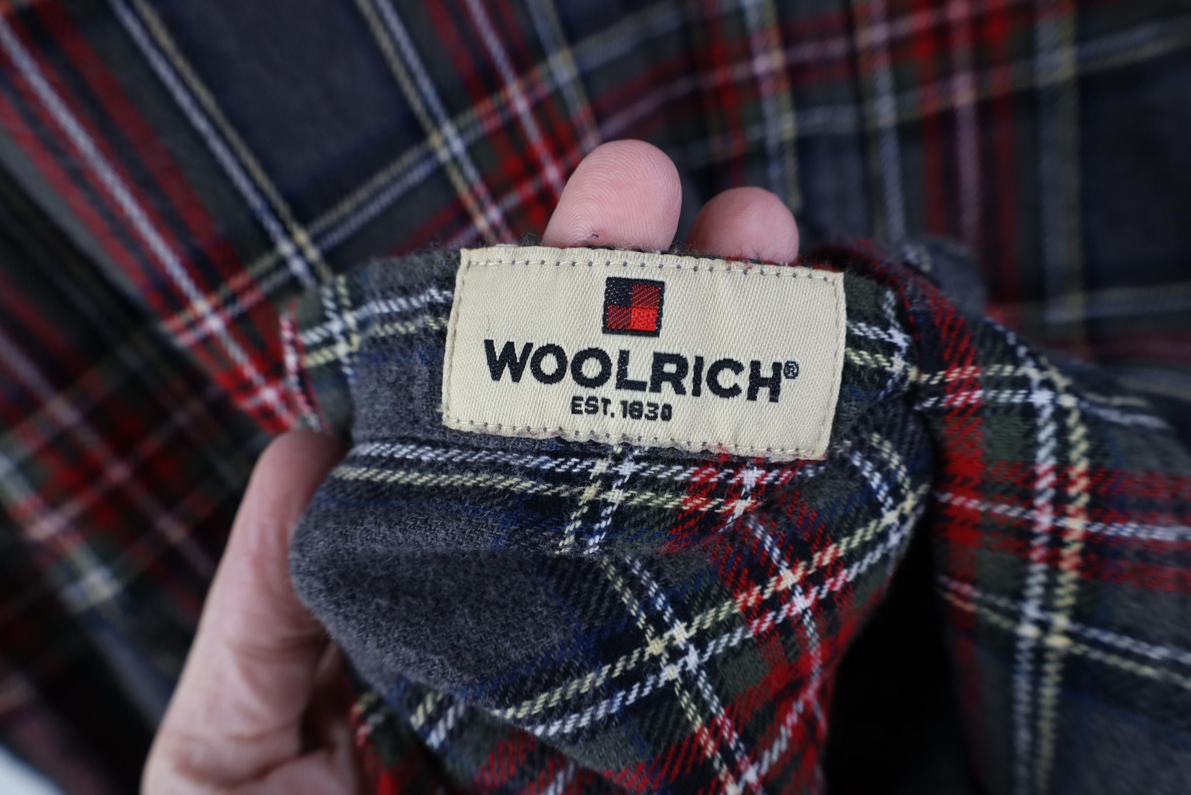 Woolrich Woolen Mills Vintage Y2K Woolrich Collared Button Shirt Plaid Cotton Size US XL / EU 56 / 4 - 5 Thumbnail